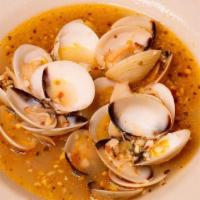 Stevie'S Steamers · Little neck clams in our red, white, or lemon pepper sauce