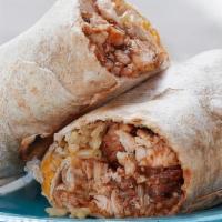 Af Bbq Wrap · Chicken or steak, cheddar cheese and brown rice with fat-free hickory BBQ sauce in an herb w...