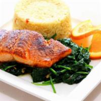 Salmon · Prepared your way either broiled or charcoal grilled