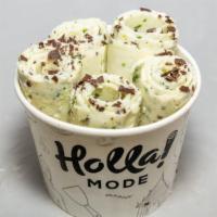 Mint Chocolate · Natural Peppermint, Chocolate Shavings, and Sweetcream.