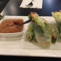 A1 Tofu Fresh Rolls  · Tofu, carrots, cilantro, mint, basil, steamed rice noodles and fresh lettuce wrapped in rice...