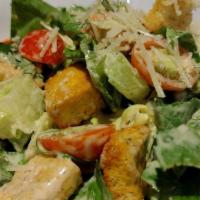 Caesar Salad · With lettuce, croutons and Parmesan cheese.
