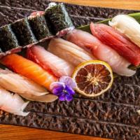 House Sashimi · 16 pcs of chef selected raw fish.