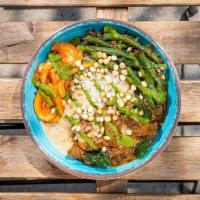 Goa Your Own Way · spiced beef | coconut ginger sauce | basmati rice | tossed green beans | pickled onions | to...