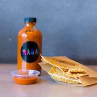 That Fire Hot Sauce (Bottle) · RASA's homemade hot sauce with fiery habanero and thai chili peppers. .  8oz glass bottle.