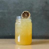 Cardamom Mint Julep · housemade mint julep infused with fresh cardamom. . pour over ice. . jar serves 2. . growler...