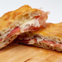Elba Sandwich - Regular Price · Prosciutto di Parma and Pecorino Toscano cheese