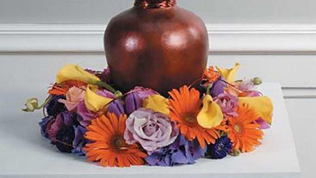 Colorful Garland · Garland to surround an urn Product ID: JHS-1491.
