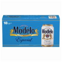 Modelo Especial 18Pk Cans · Includes CRV fee