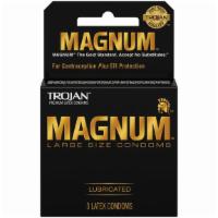 Condoms, Trojan Magnum 3 Pack · 
