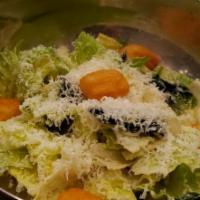 Caesar Salad · Little Gem Lettuce, Lacinato Kale, Parmesan Churro, Caesar Dressing