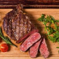 20Oz King’S Cut Ribeye Steak (Serves 2 People) · A bold, juicy ribeye fit for royalty: beautifully marbled and expertly roasted, dripping wit...