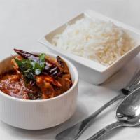 Andhra Goat Curry · Bone-in. a delicious rendition of Andhra spicy mutton curry recipe, allowing morsels of juic...