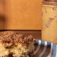 Coffee Cake · a revival classic: cinnamon swirl and a crumbly top