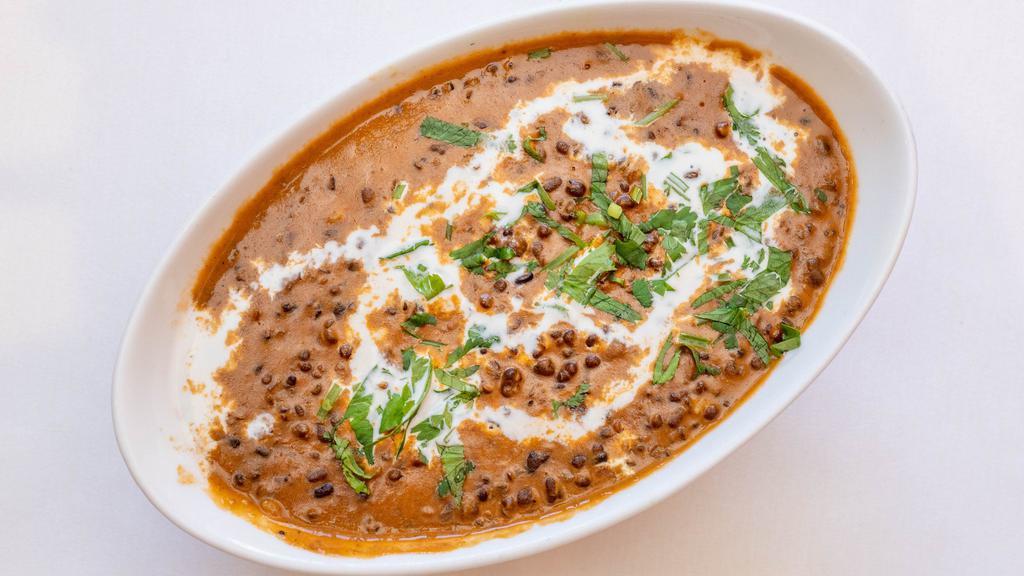 Daal Makhani · Lentil cooked over low flame with herbs and spices.
