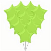 10 Count Lime Green Star Shaped 19