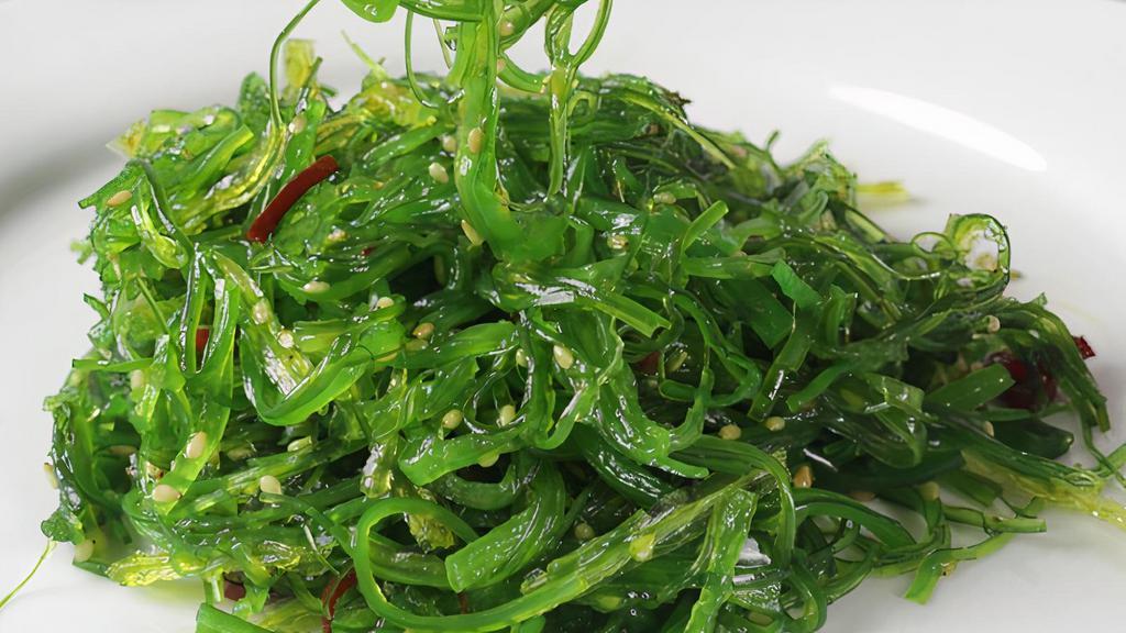 Seaweed Salad · Japanese green seaweed salad