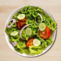 House Salad · House salad Served with lettuce, tomato, cheese, cucumbers, and turkey baconÂ