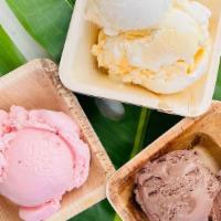 Ice Cream Or Sorbet · Your choice of either Ice Cream or Non-Dairy Sorbet.