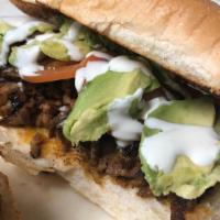 Tortas · Torta comes with your choice of meat, lettuce, tomatoes, avocado, cheese and sour cream. Tor...