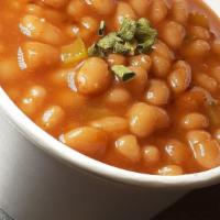 Baked Beans · Smokey and sweet.  Our Baked Beans are a great add to any hot dog.