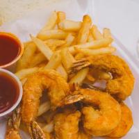 12Pcs Jumbo Shrimp With Fries · All diner served with fries  or rice,bread and colslaw
