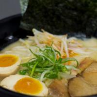 Tonkotsu Classic Ramen · The broth for tonkotsu ramen is based upon pork bones. The soup broth is prepared by boiling...