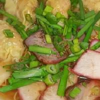Chinese Bbq Pork & Pork Wonton Soup - Mi Xa Xiu Hoanh Thanh · Mi Xa Xiu Hoanh Thanh. Chinese BBQ pork and pork wontons.