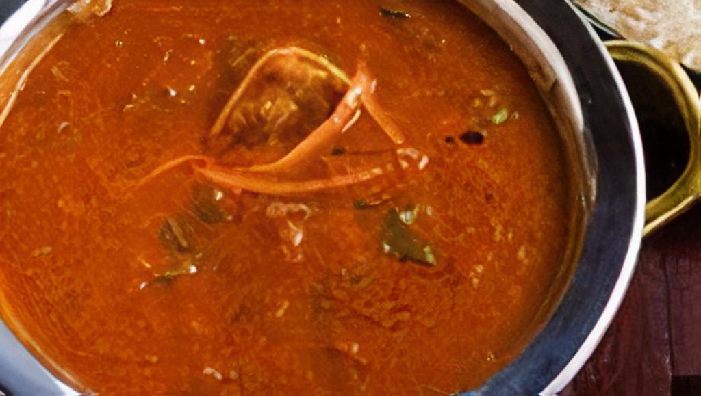 Kori Gassi · Mangalorean coconut chicken curry.