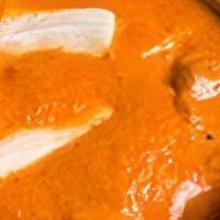 Paneer Tikka Masala · Paneer cheese, creamy tomato sauce, fenugreek.