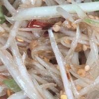 B Som Tum Lao Style With Fermented Fish Sauce * · Spicy. Fresh green papaya salad, green bean, cherry tomato flavored with lime, garlic chili,...