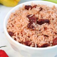 Rice And Peas · rice and rea peas cooked with coconut milk