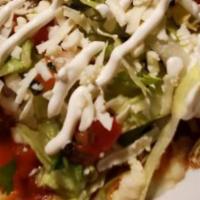 Enchiladas Supreme · Recommended. Supreme combo of four enchiladas, one chicken, one beef, one cheese, and one sh...