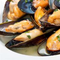 Prince Edward Island Mussels · Sautéed in a Provincial style or Posillipo style.