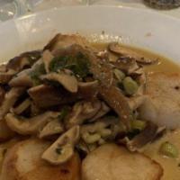 Veal Alla Marsala · Veal scallopini cooked in an aromatic and delectable melange of marsala wine and portobello ...