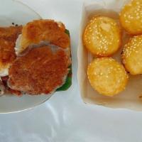 Crispy Fried Tofu · Deep fried fresh tofu served with homemade sweet and sour pineapple sauce, crushed peanut on...