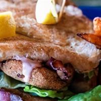 Cherry Creek Blt · A new twist on a classic favorite. Fried green tomatoes, applewood bacon and lettuce, double...