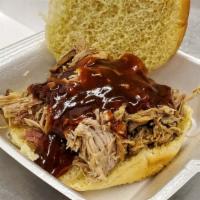Smoked Chicken Sandwich · Smoked boneless, skinless chicken breast rubbed with a top secret blend of spices served on ...