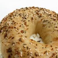 Bagel  · Plain or Cinnamon Raisin
with butter 4.
with butter & Jam 5
with cream cheese 5