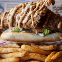 Catfish Po' Boy · 1220. sodium (salt) content of this item is higher than the total daily recommended limit (2...