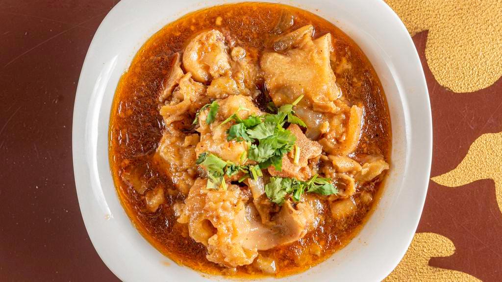Paya · Beef feet cooked with traditional spices to bring tenderness and flavor