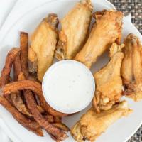 Wings (10 Pieces) · With up to two flavors.