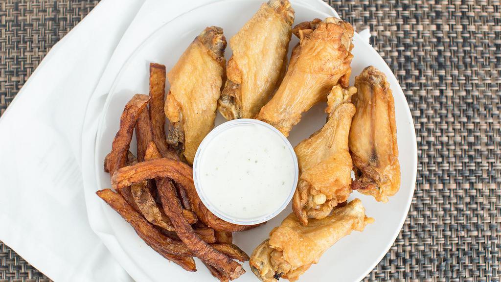 Wings (10 Pieces) · With up to two flavors.