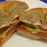 Bagel With Fresh Lox And Cc · Bagel with Fresh Lox and Cream Cheese
