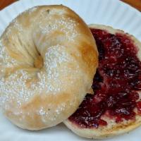 Bagel With Cream Cheese & Jelly · Bagel with Cream Cheese & Jelly