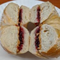 Bagel With Peanut Butter & Jelly · Bagel with Peanut Butter & Jelly