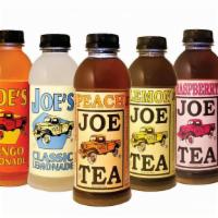 Joe'S Tea · Joe's Tea assorted flavors to choose. (Please include 2 supplemental choices in the EXTRA IN...