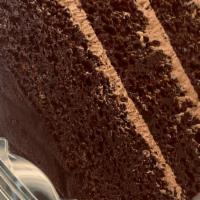 Chocolate Cake Slice · Homemade & Freshly Baked Chocolate cake slice 7.5 oz