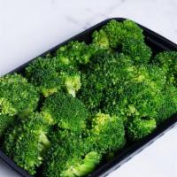 Broccoli (1 Lb) · 1 lb Steamed Broccoli.