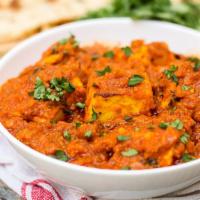 Paneer Tikka Masala · Gluten free. Indian cheese with bell peppers and onions in tomato and onion gravy. Vegetaria...